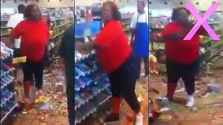 Crazy Woman Destroys Store After EBT Card Declined  MUST SEE [upl. by Rese]