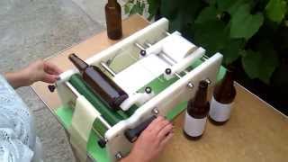 Manual Labeling Machine [upl. by Ebehp]