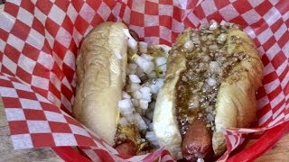 Texas Hots West NY style hot dog with a Greek Style sauce recipe [upl. by Alison]