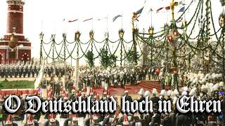 O Deutschland hoch in Ehren German march and folk songinstrumental [upl. by Whitby78]