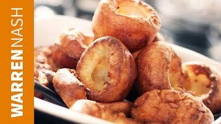 Yorkshire Pudding Recipe  In 60 seconds  Recipes by Warren Nash [upl. by Claudius]