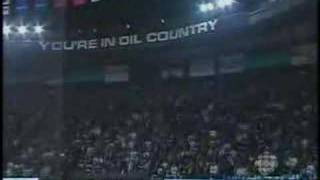 Edmonton Oilers Fans sing O Canada [upl. by Scheer]