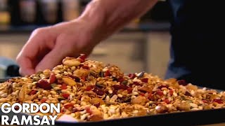 Gordon Ramsays Granola Recipe [upl. by Nob]