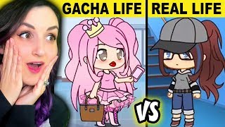 Gacha Stories in a Nutshell 2 Gacha Life VS Real Life [upl. by Ylrebmek]