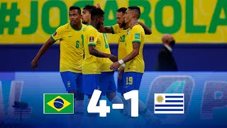 Eliminatorias  Brasil 41 Uruguay  Fecha 12 [upl. by Reagan900]