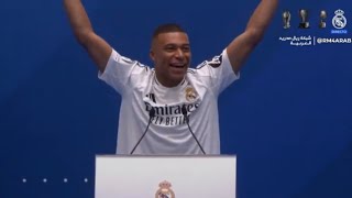 MBAPPE’ says “Uno Dos Tres… HALA MADRID” [upl. by Rochkind]