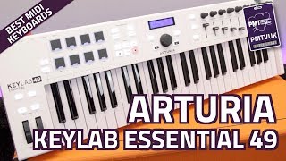 Arturia Keylab Essential 49 MIDI Controller Keyboard  Overview amp Features [upl. by Chellman812]