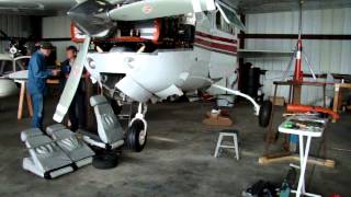 Cessna 210M landing gear extension and retraction [upl. by Nae659]