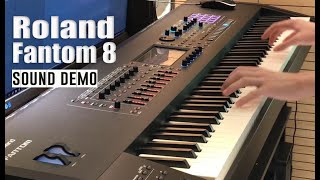 Roland Fantom 8  Sound Demo by Yohan Kim [upl. by Lednahs]