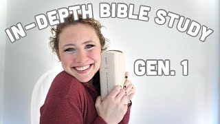 BIBLE STUDY ON GENESIS chapter 1 [upl. by Kohcztiy553]