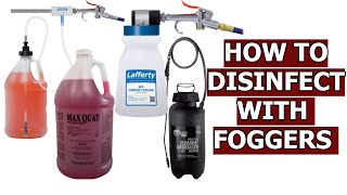 Disinfectant Foggers How To Disinfect Using Foggers [upl. by Molloy]