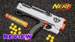 REVIEW Nerf Rival Helios XVIII700  APOLLO RESKIN [upl. by Enileuqaj]