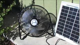 Solar Fan  Solar Powered Plug and Play Fan [upl. by Feinberg101]