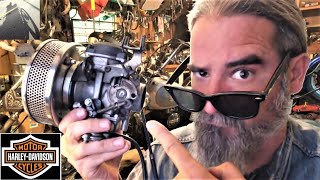 Keihin CV Carburetor ISSUES HOW TO Rebuild For HARLEY Davidson SPORTSTER Chopper [upl. by Arot]