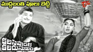 NTR Old Songs  Kalasi Vunte Kaladu Sukham  Mudda Banthi Poolu Song NTR Savitri Old Telugu Songs [upl. by Glassco630]