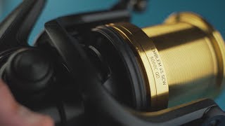 GOLD SPOOL Daiwa Emblem 45 SCW QD OT [upl. by Sibby]