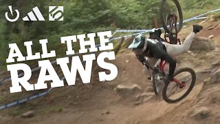 ALL THE RAWS  Downhill Mountain Bike World Cup Racing 2022 [upl. by Erbas]