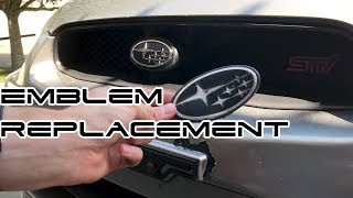 How to RemoveReplace Emblems from your Vehicle [upl. by Yecad809]