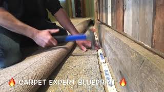 🔥 How To Stretch Loose Carpet 🔥 [upl. by Zasuwa]