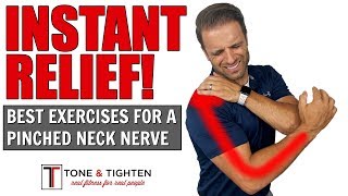 Most Important Exercises to Help Pinched Nerve amp Neck Pain FASTRELIEF Updated [upl. by Cirala]