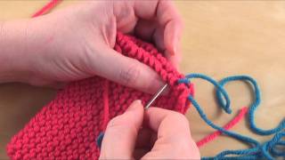 How to Overcast Stitch seaming [upl. by Inalaeham]