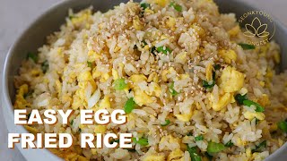 5 Minutes EASY Egg Fried Rice [upl. by Elnukeda]