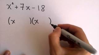 Factoring Quadratic Expressions Pt 1 [upl. by Alamaj]