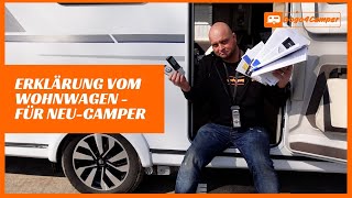 EINWEISUNG amp Inbetriebnahme vom WOHNWAGEN  so gelingt das erste Mal  inkl Gas Wasser amp Ankuppeln [upl. by Nofets344]