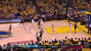 Kawhi Leonard Gets Ankle ReInjured By Zaza Pachulia  May 14 2017  Spurs vs Warriors [upl. by Inar]