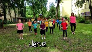 Jerusalema Dance Challenge  Kids dancing Jerusalema Poland Lodz Preschool [upl. by Andrews107]