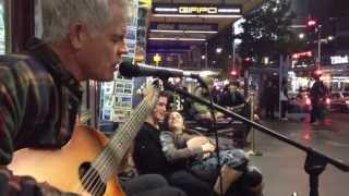 Awesome street musician guitarist busker Luke Hurley [upl. by Silden]