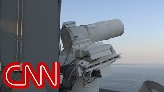 HELIOS Laser Weapon System Demonstrations [upl. by Aznarepse]