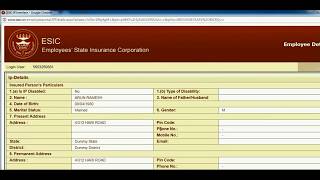 How To Check ESIC Status Employees State Insurance Corporation [upl. by Recnal]