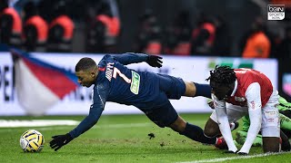 Mbappe Scores a Goal With His Hand  PSG vs Stade Reims [upl. by Nasar435]