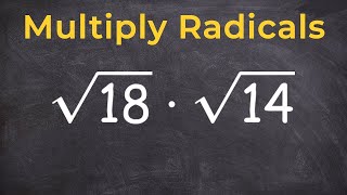 Multiplying Radicals and Then Simplifying [upl. by Eitac]