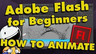 How To Animate in Flash CS6 amp CC  Tutorial for Beginners [upl. by Nasho]