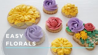 Royal Icing Flowers amp Leaves for Beginners [upl. by Warfield]