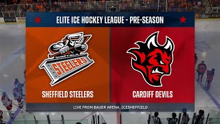 Sheffield Steelers v Cardiff Devils  010924 [upl. by Gerhardt]