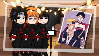 Akatsuki react to Boruto 🇺🇸🇧🇷 BoruSara [upl. by Puglia408]