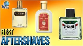 10 Best Aftershaves 2018 [upl. by Lehcear]