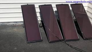 Harbor Freight 100 Watt Solar Panel Kit  Unbox an Overview [upl. by Radmilla]