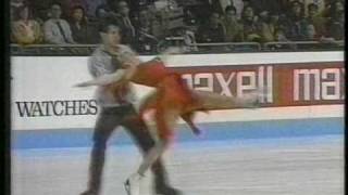 Duchesnay amp Duchesnay FRA  1991 World Figure Skating Championships Free Dance [upl. by Ahsiek]