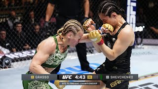 Alexa Grasso vs Valentina Shevchenko 3  FULL FIGHT RECAP [upl. by Levram]