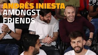 Andrés Iniesta amongst friends football talks [upl. by Nadaha774]