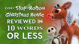 Every StopMotion Christmas Movie Reviewed in 10 Words or Less [upl. by Anitserp849]