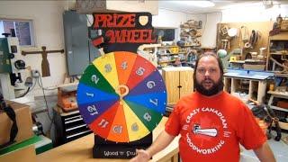 How To Make A Prize Wheel Prize Spinner [upl. by Epolulot]