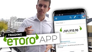 eToro App Erklärung Aktien Kryptowährung Investoren kopieren  Erfahrungen amp Anleitung [upl. by Nnylg]