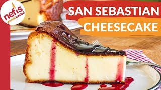 SON ZAMANLARIN MEŞHUR TATLISI 🤩San Sebastian Cheesecake Tarifi [upl. by Sair]