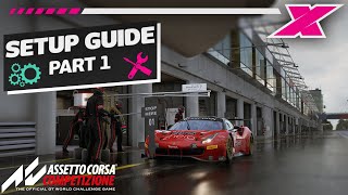 Assetto Corsa Competizione Setup Guide Part 1 [upl. by Berga]