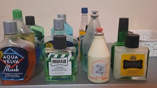 my top 10 aftershaves [upl. by Imhsar]